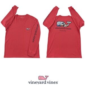 Vineyard Vines Limited Edition “ KENTUCKY BOURBON “ LS Crew Neck Shirt